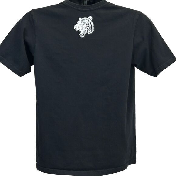 Phuket Thailand T Shirt Mens M Medium Black Indochinese Tiger Puffy Paint Tee - Picture 3 of 7